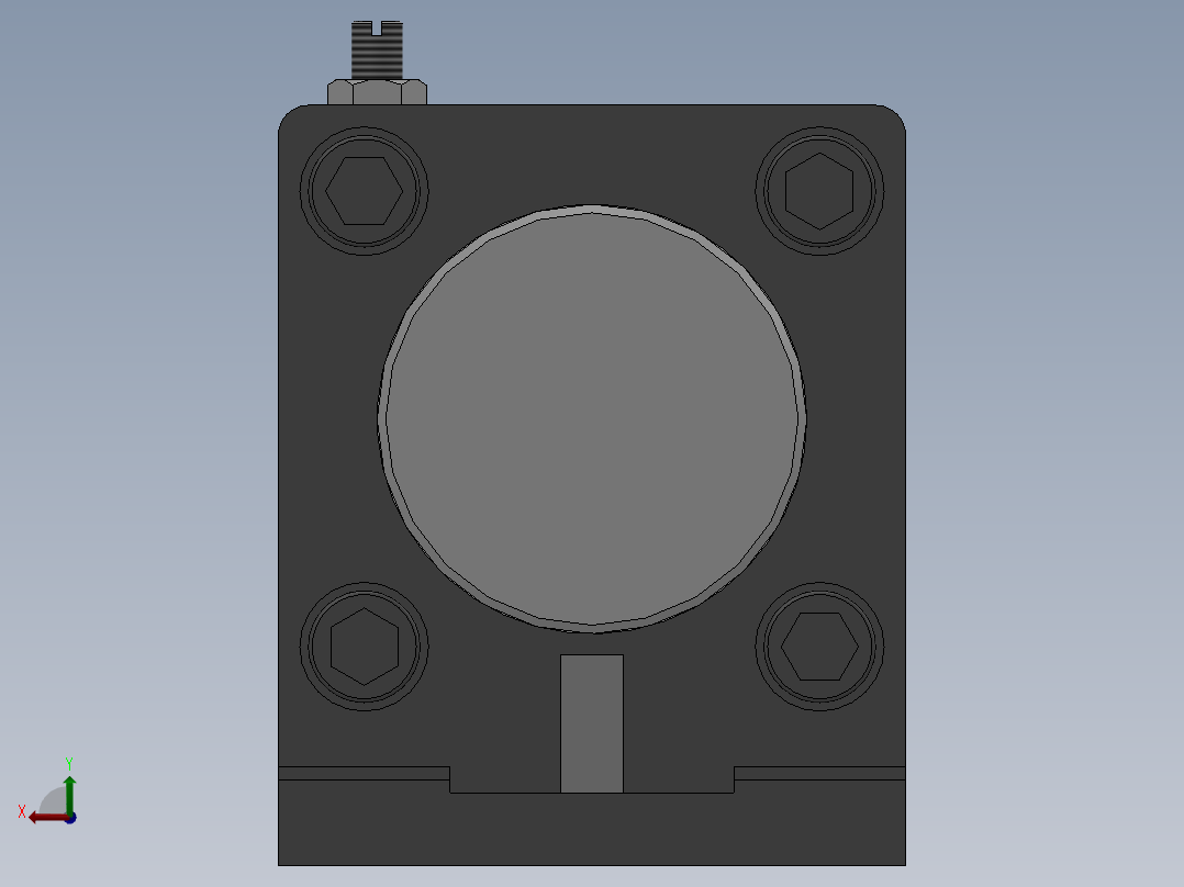 高速气缸 RHC系列(φ50～φ100)16款后视图