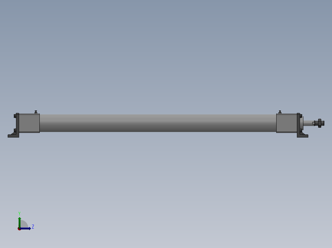 高速气缸 RHC系列(φ50～φ100)16款左视图