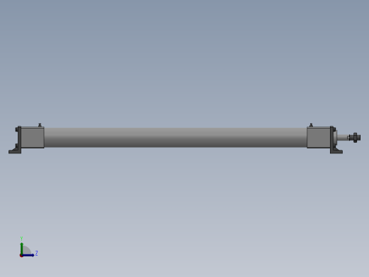 高速气缸 RHC系列(φ50～φ100)16款左视缩略图