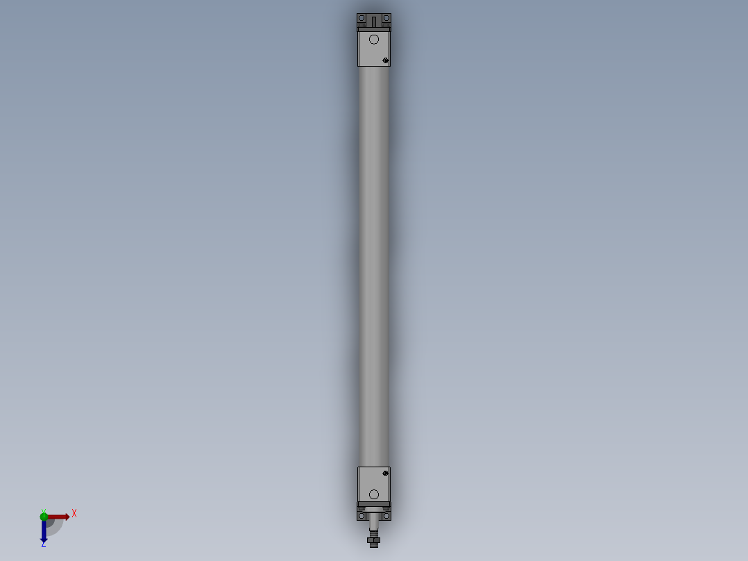 高速气缸 RHC系列(φ50～φ100)16款俯视图