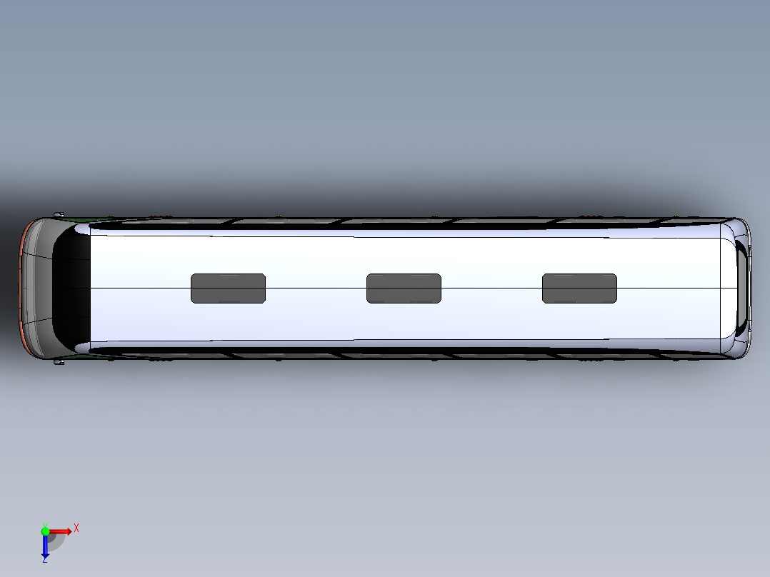 客车、公交车(22)俯视图