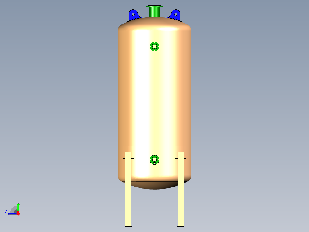 B3004060-立式储罐右视图