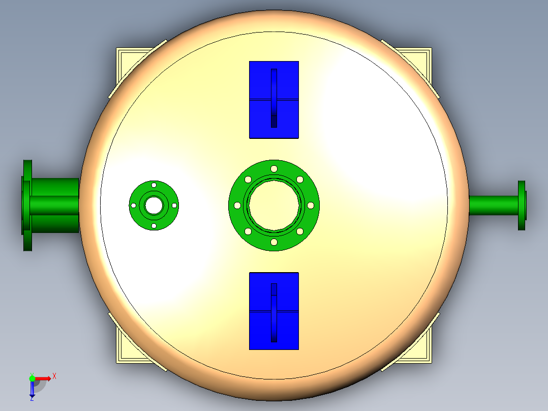 B3004060-立式储罐俯视图