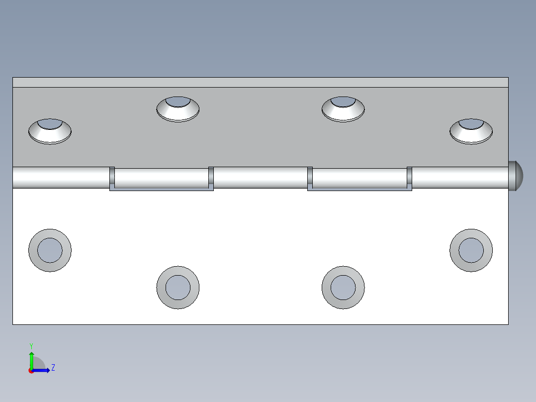 合页、铰链(61)左视图