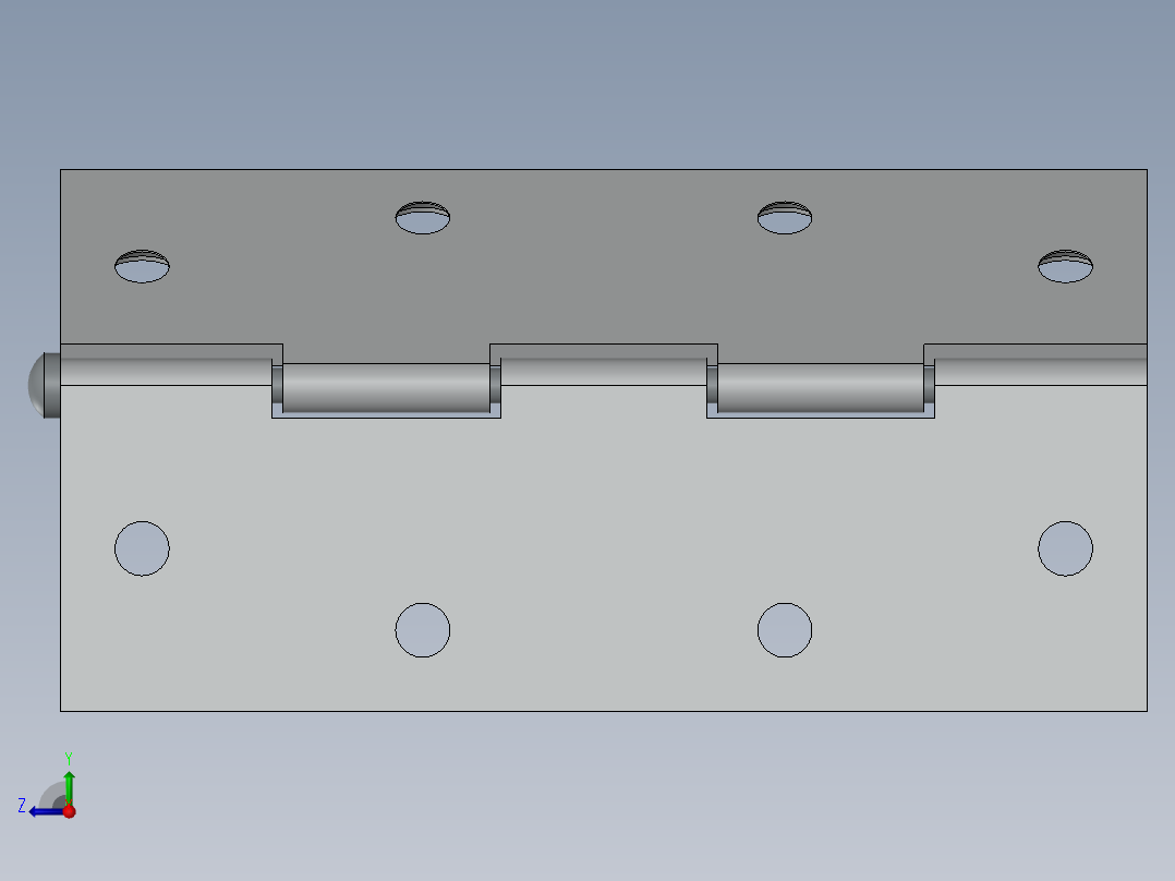 合页、铰链(61)右视图