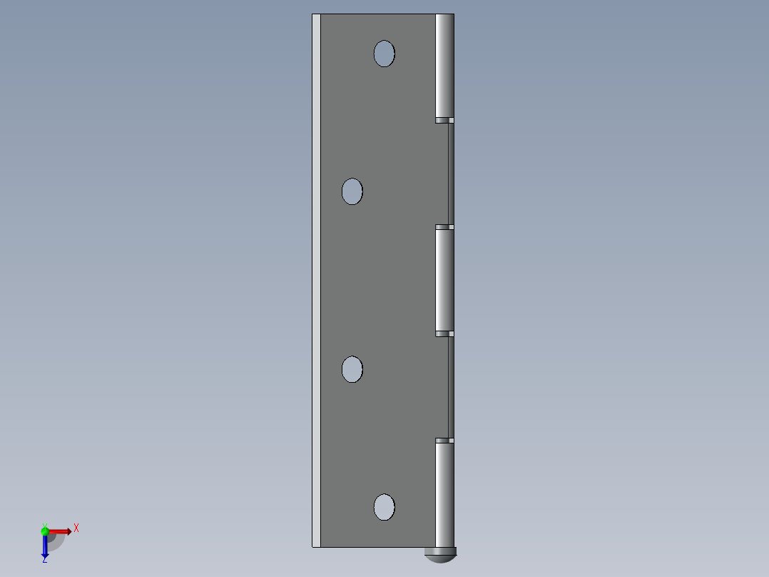 合页、铰链(61)俯视图