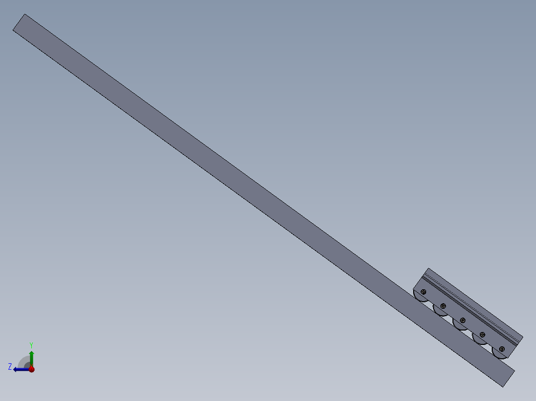 A3003608-滚轮组件右视图