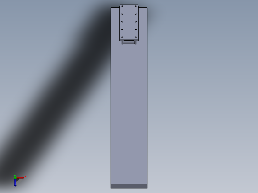 A3003608-滚轮组件俯视图