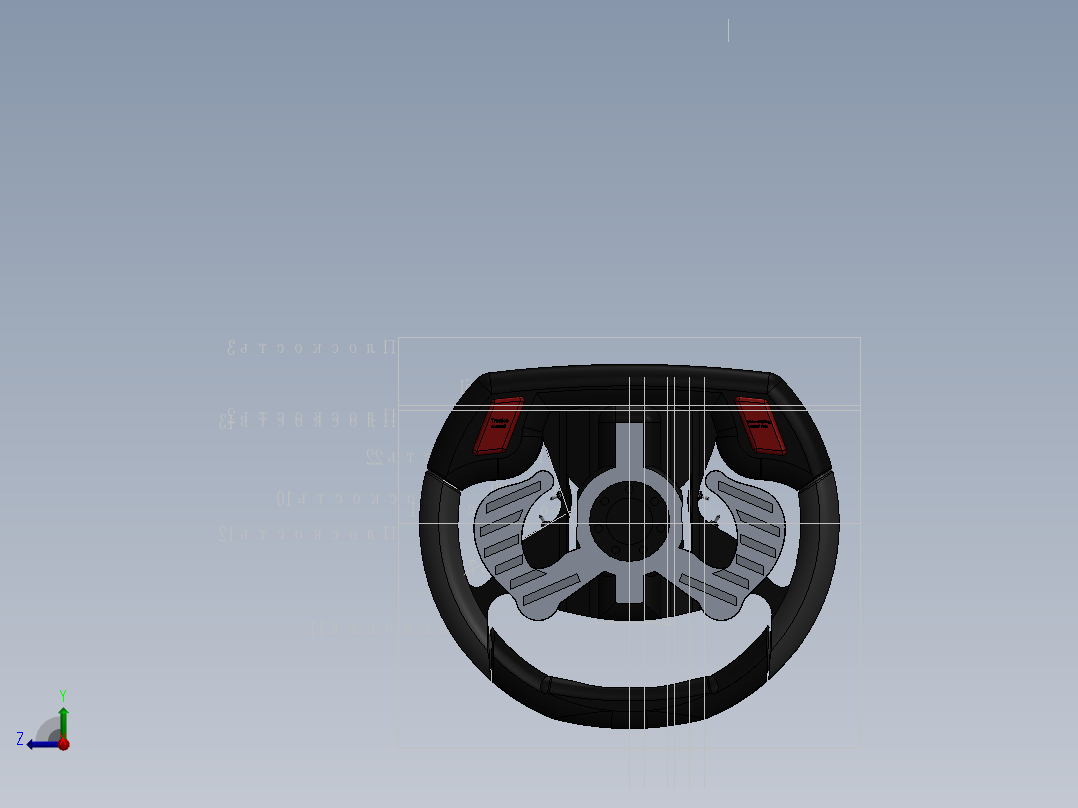 方向盘(46)右视图