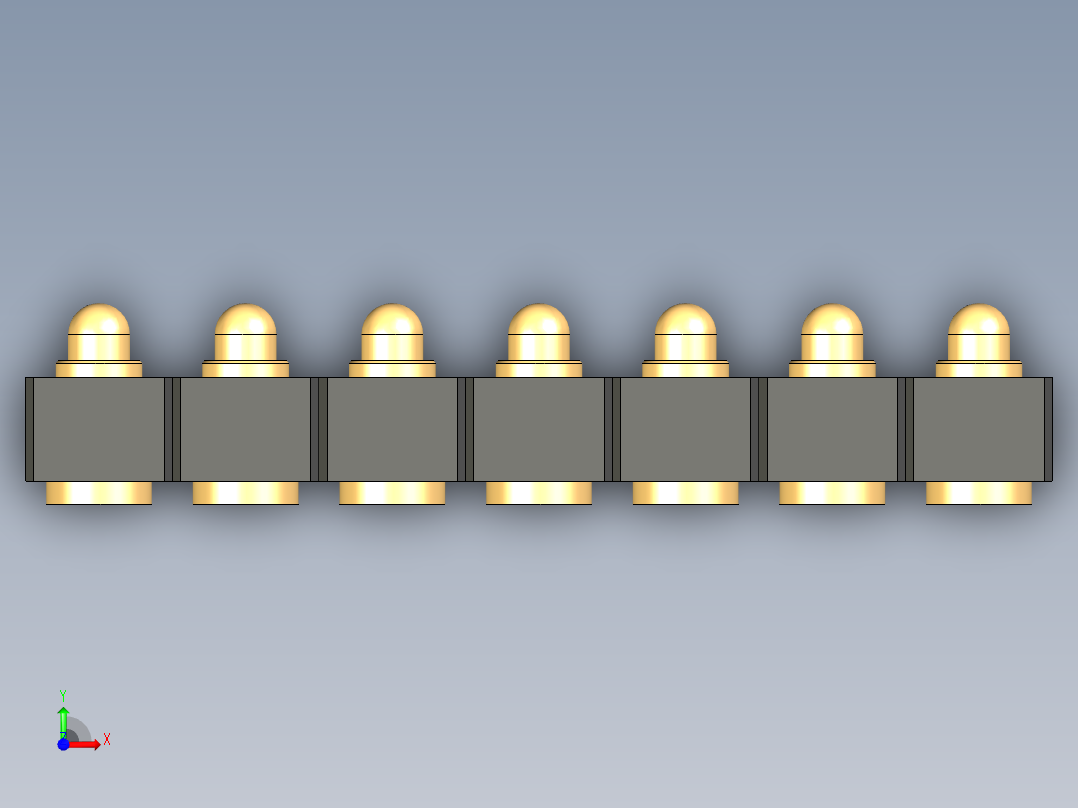 B2005229-Mill-Max POGO 813-22 419-10 公 母前视图