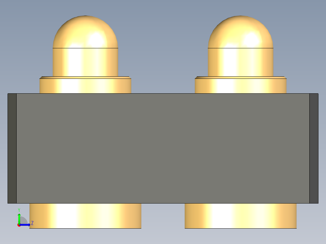 B2005229-Mill-Max POGO 813-22 419-10 公 母左视图