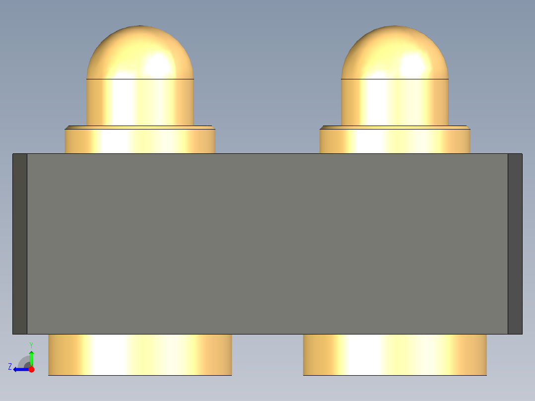 B2005229-Mill-Max POGO 813-22 419-10 公 母右视图