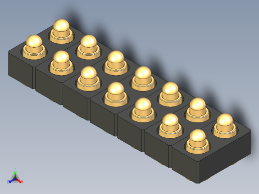 B2005229-Mill-Max POGO 813-22 419-10 公 母正等轴测缩略图