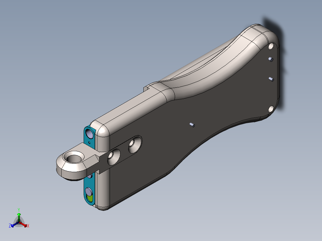 A0002983-Mp3 苹果 iPod shuffle正等轴测图