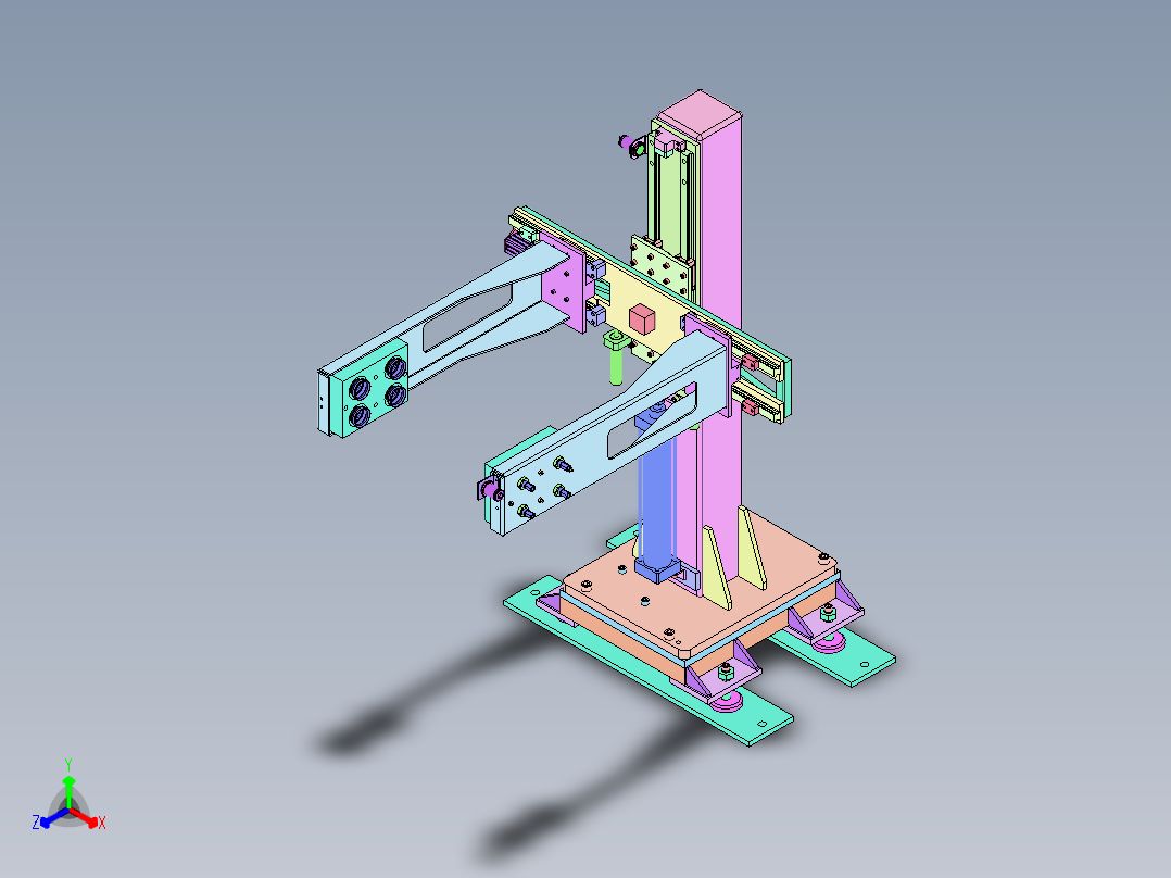 三轴夹抱机  sw22