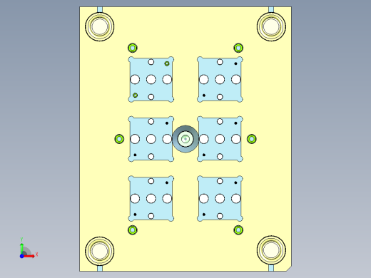 热水壶底座（一出六）前视缩略图