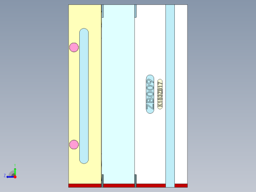 热水壶底座（一出六）右视缩略图