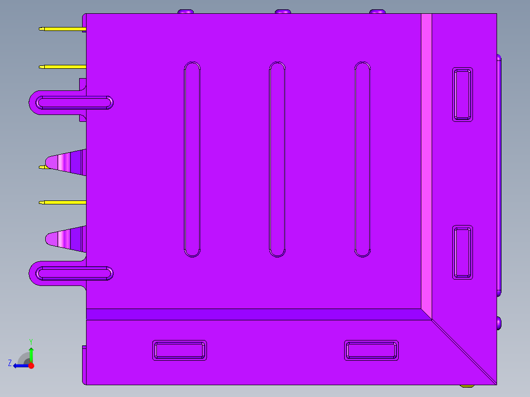 rj45 usb 2 11右视图