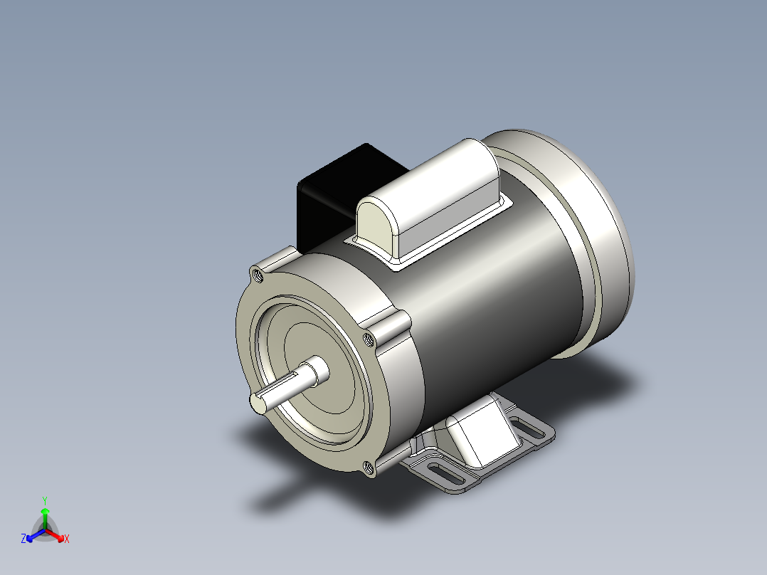 交流电动机主视图