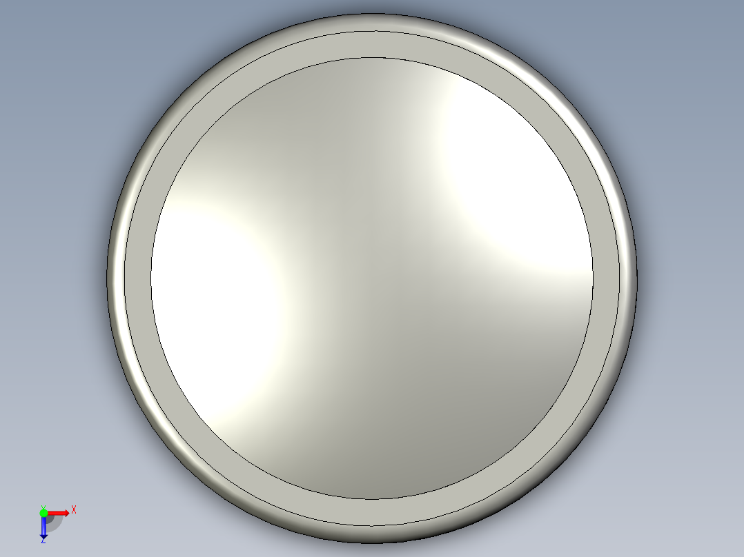 HNTD-D50-24V-折叠报警灯俯视图