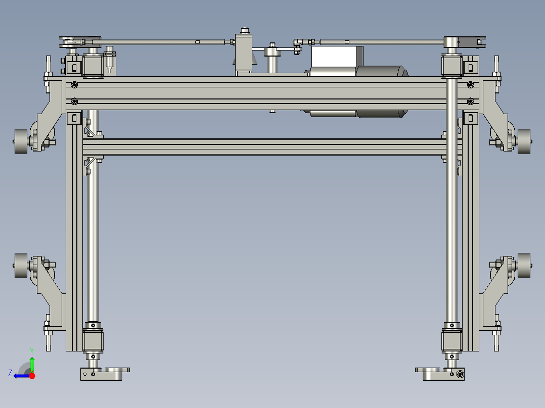 (CDA-02-00)载货架右视图
