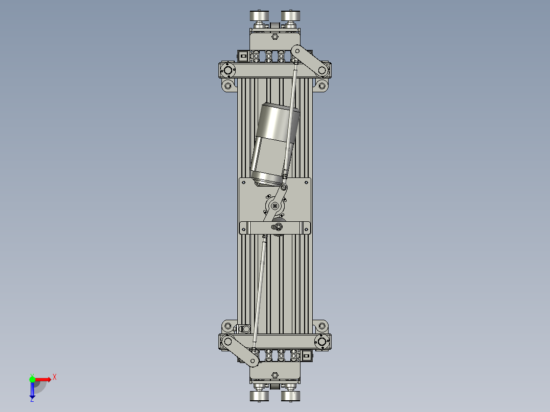 (CDA-02-00)载货架俯视图