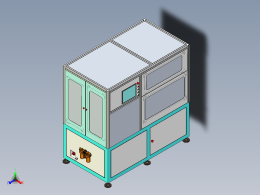 大型设备外框架设计