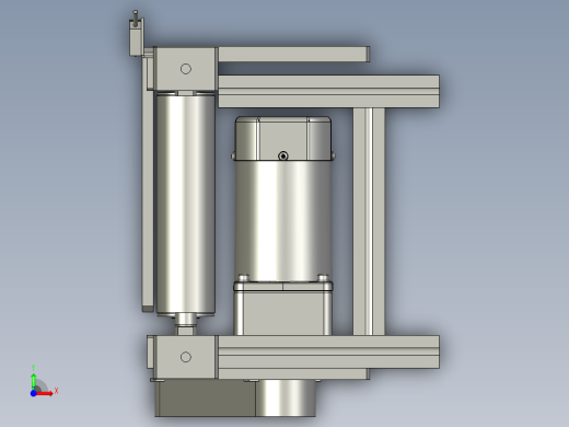 A+端板HC02-010-01不良排除线架组件前视缩略图