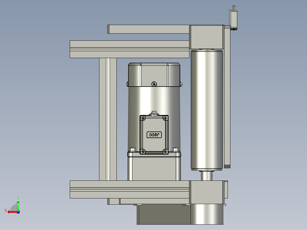 A+端板HC02-010-01不良排除线架组件后视图