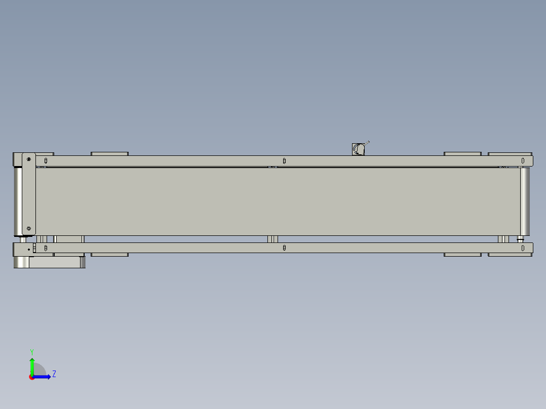 A+端板HC02-010-01不良排除线架组件左视图
