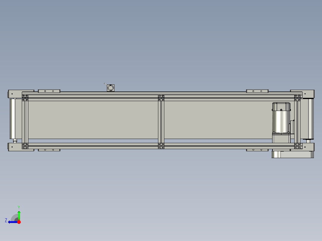 A+端板HC02-010-01不良排除线架组件右视图