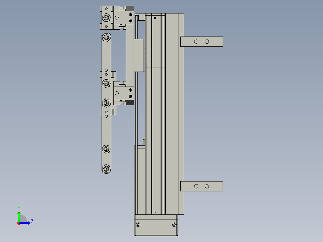 71020001电测移料左视图