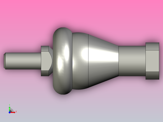 RBI5DTHK RBI高强度锌合金型杆端球面接头前视缩略图