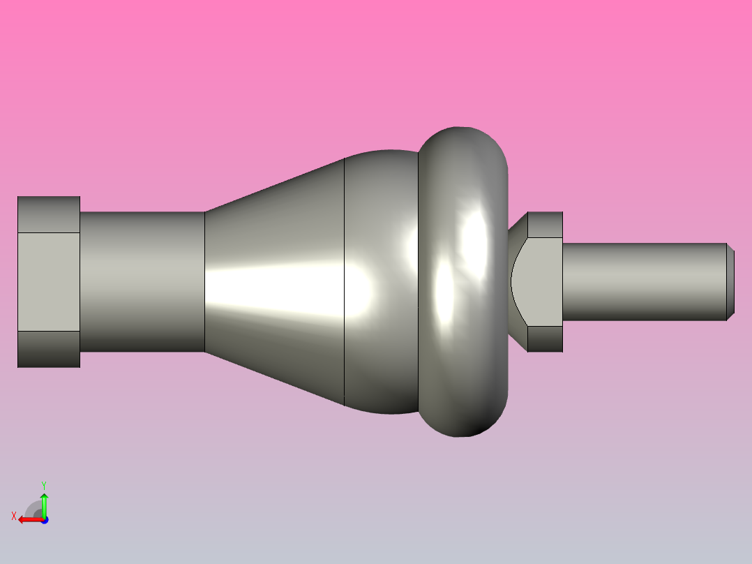 RBI5DTHK RBI高强度锌合金型杆端球面接头后视图