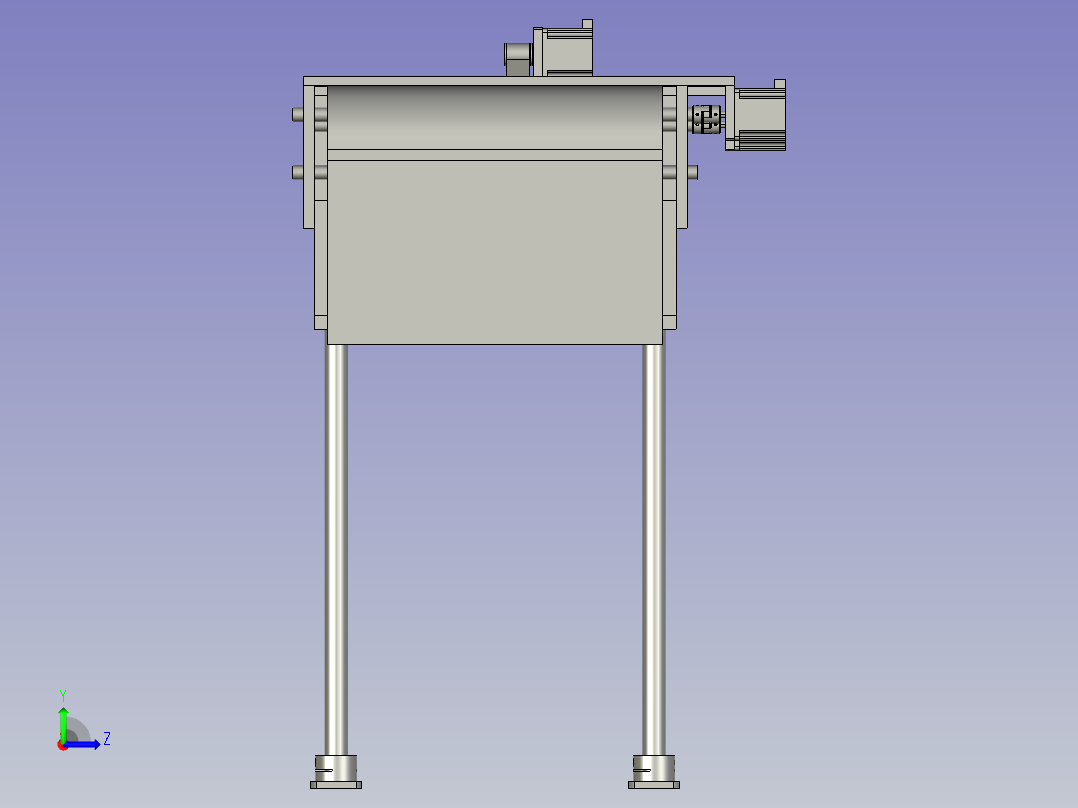 CY-A001破烟机构左视图