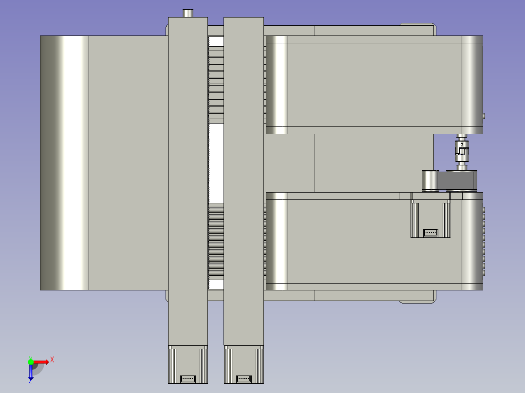 CY-A001破烟机构俯视图