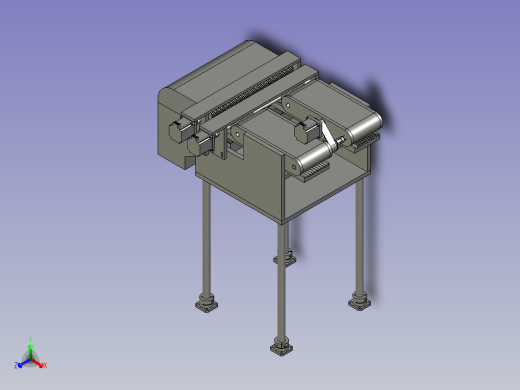 CY-A001破烟机构正等轴测缩略图