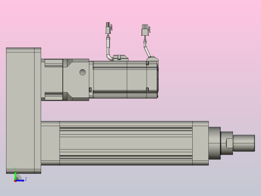 轻载电动缸TPA-ESR80-2510C-L150-MR-W-P75-JX-C3左视缩略图