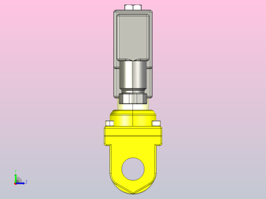 PU系列二位二通直动式电磁阀[PU220-01]左视缩略图