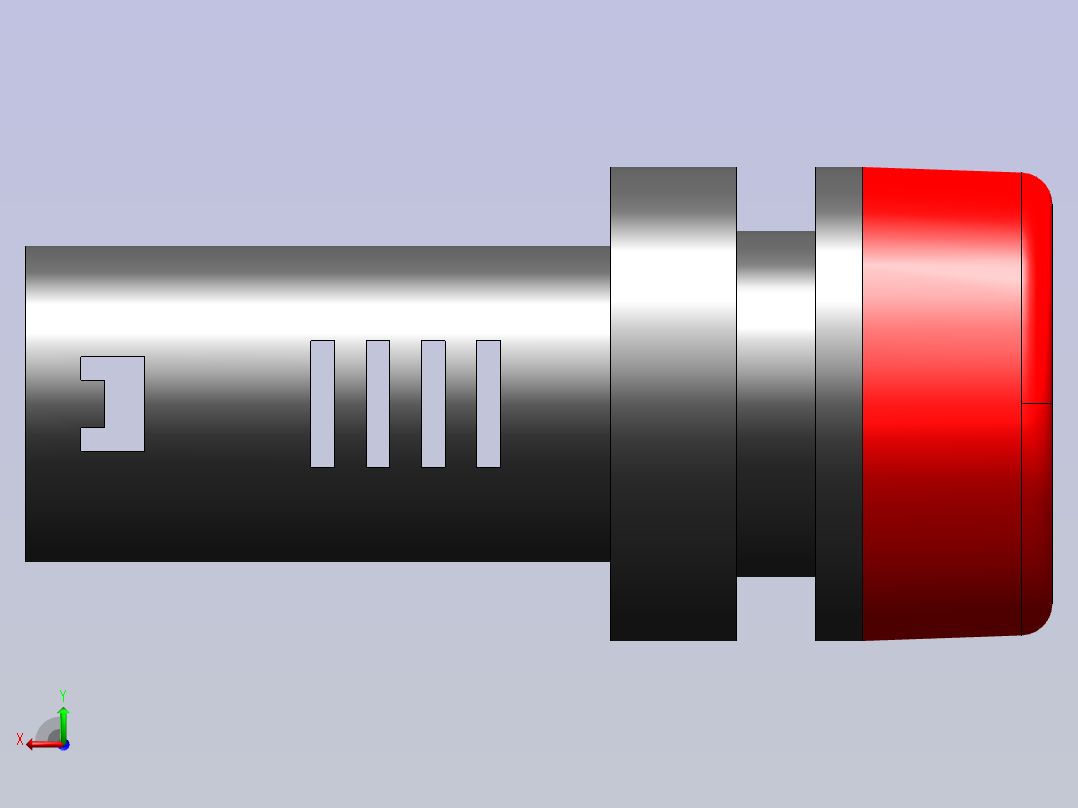 22指示灯红后视图