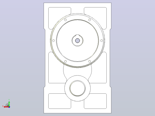 ZLYJ-112齿轮箱.ipt后视缩略图