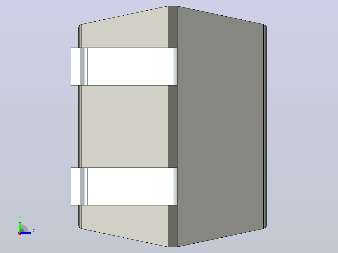 106x SOIC 封装（小外形集成电路）SOIC254P960X400-4N左视图