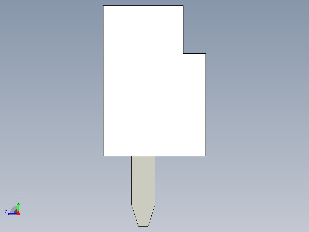 短款型直插头JST connector 1x12  P1.25mm thru hole wafer A2右视图