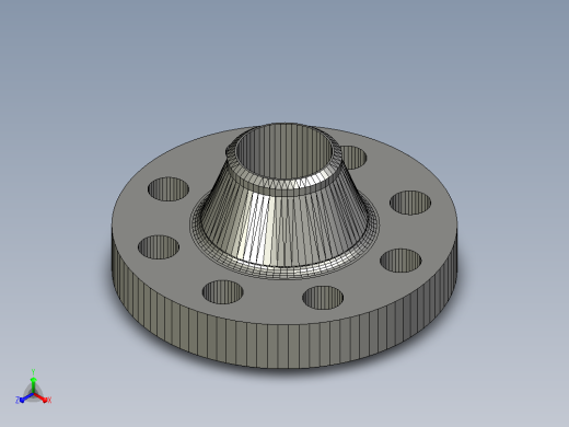ASME B 16.5 RFWN法兰# 1500 NPS 15至NPS 600主视缩略图