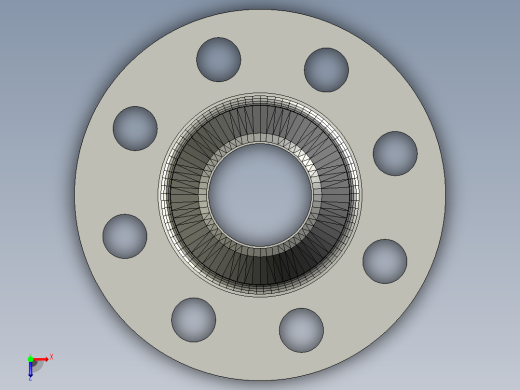 ASME B 16.5 RFWN法兰# 1500 NPS 15至NPS 600俯视缩略图