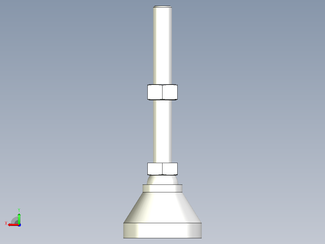 脚杯WAG41-D50-M12-L100后视图