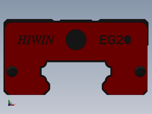 滑块EGH20CA（HIWIN）前视缩略图