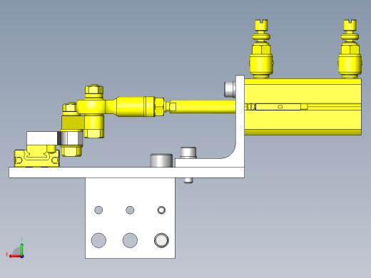 输送机用挡块单元后视缩略图