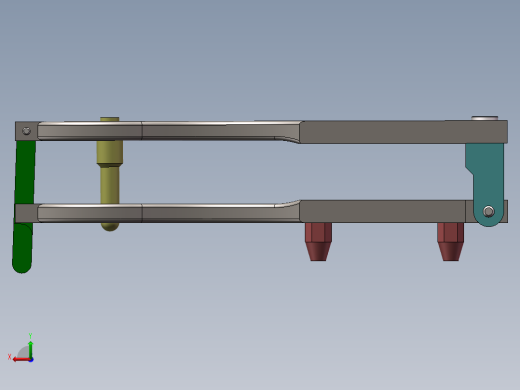 手柄翻开式钻模模架的SolidWorks参数化建模和虚拟装配(sw13+说明书)后视缩略图