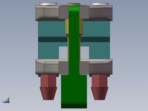 手柄翻开式钻模模架的SolidWorks参数化建模和虚拟装配(sw13+说明书)右视缩略图